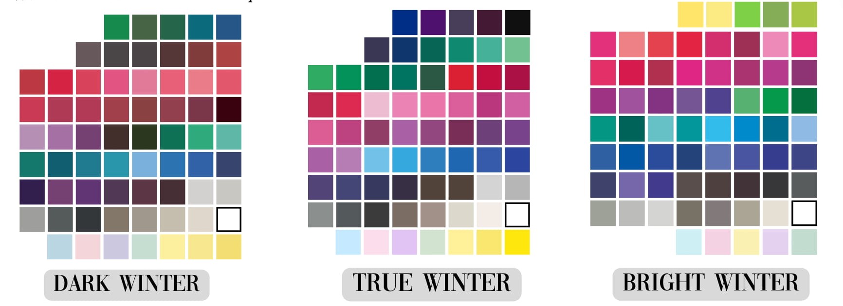 Winter-Palette
